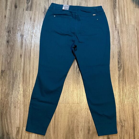 NWT INC International Concepts Jeans Womens Skinny Leg Curvy Fit Stretch Size 14 - Picture 5 of 10